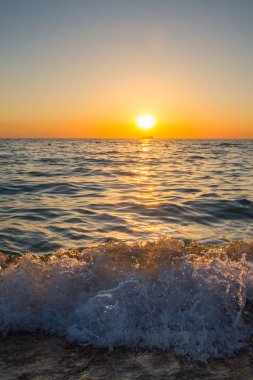 Karadeniz 'de güzel bir gün batımı