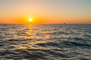 Karadeniz 'de güzel bir gün batımı