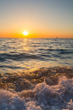 Karadeniz 'de güzel bir gün batımı