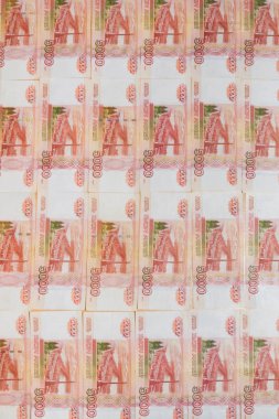 Rus banknotlar beş bin ruble