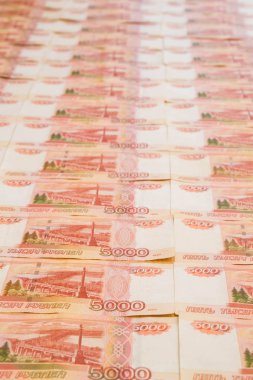 Rus banknotlar beş bin ruble