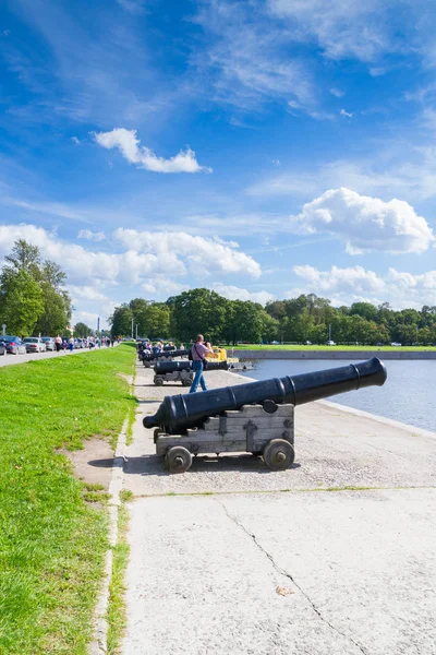 Las armas del estanque italiano en el verano —  Fotos de Stock