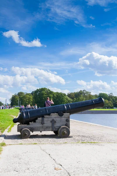 Armas da lagoa italiana no verão — Fotografia de Stock