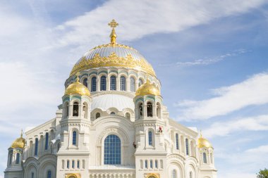 Kronstadt deniz St. Nicholas Katedrali.