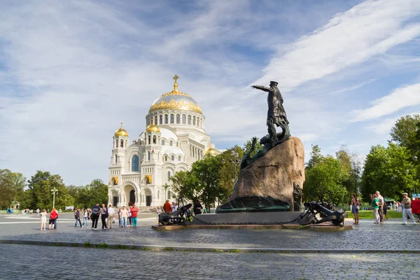 Kronstadt deniz St. Nicholas Katedrali.