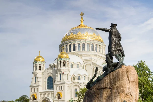 Kronstadt deniz St. Nicholas Katedrali.