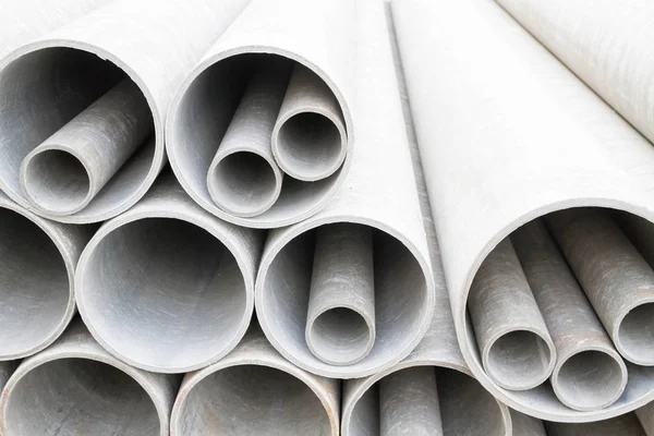 Tubos sin naportnye utilizados para la construcción — Foto de Stock