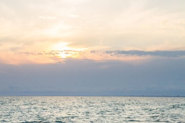 Karadeniz 'de güzel bir gün batımı