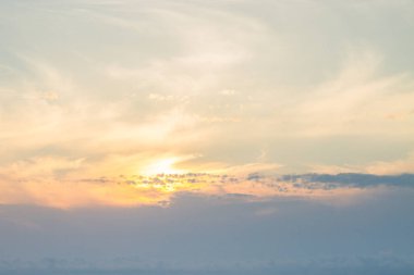 Karadeniz 'de güzel bir gün batımı