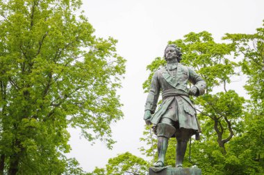 Anıt Park City Kronshtadt büyük Peter