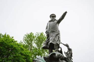 Amiral Stepan Osipoviç Makarov Kronstadt içinde anıt