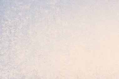 Kış soğuk desenleri donmuş buz penceresinde