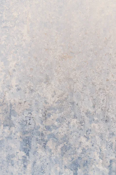 Zimní mrazivé vzory na okně zmrzlého ledu — Stock fotografie