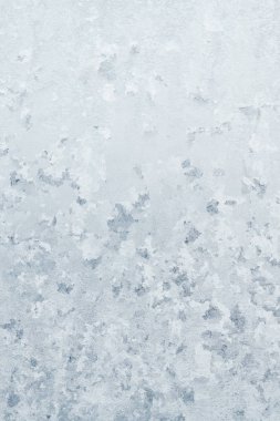 Kış soğuk desenleri donmuş buz penceresinde