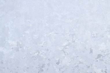 Kış soğuk desenleri donmuş buz penceresinde