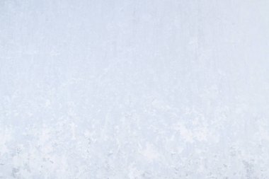 Kış soğuk desenleri donmuş buz penceresinde