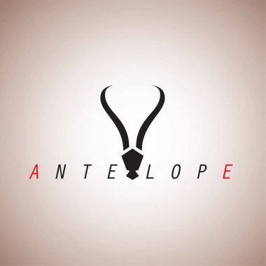 arka plan logosuna antilop