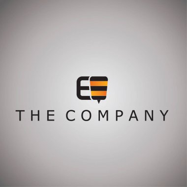 vektör çizim arka plan üzerinde arı logosu fikirler Tasarla