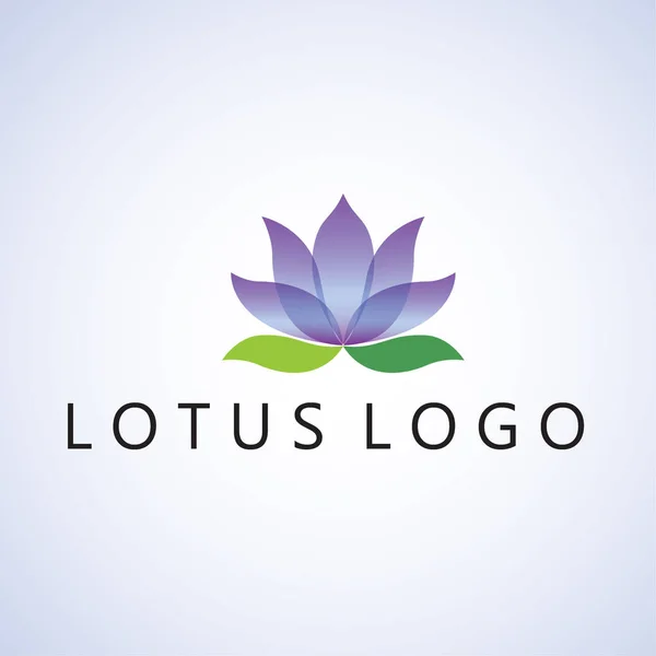 Lotus idées conception vectoriel illustration sur fond — Image vectorielle