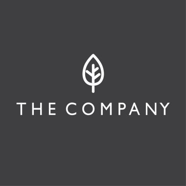 Arkaplanda yaprak fikirleri tasarım vektörü illüstrasyonu