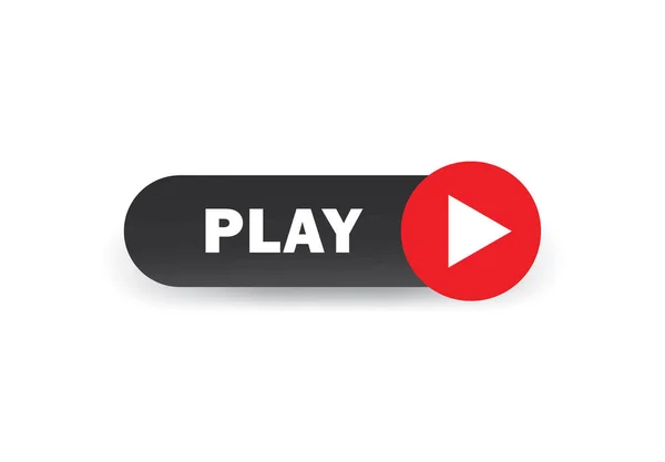 Web düğmesini siyah ve kırmızı çal