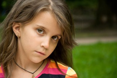 Bir çocuğun portresi.