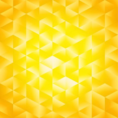 Sarı poligonal arka plan