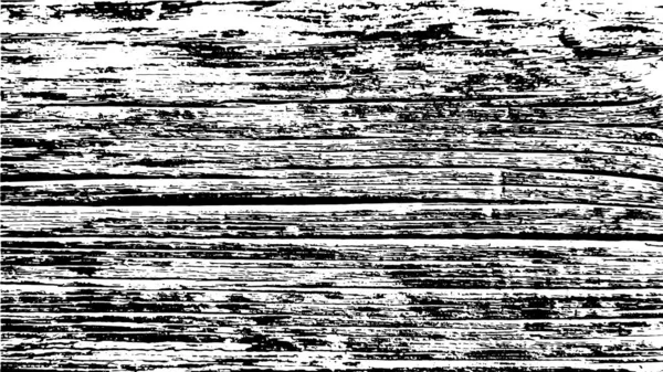 Madera vieja textura en blanco y negro. Imagen de fondo vectorial — Archivo Imágenes Vectoriales