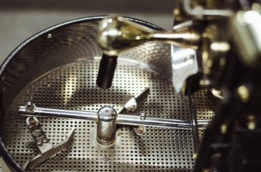 kahve olmadan boş kahve kavurma makinesi davul.