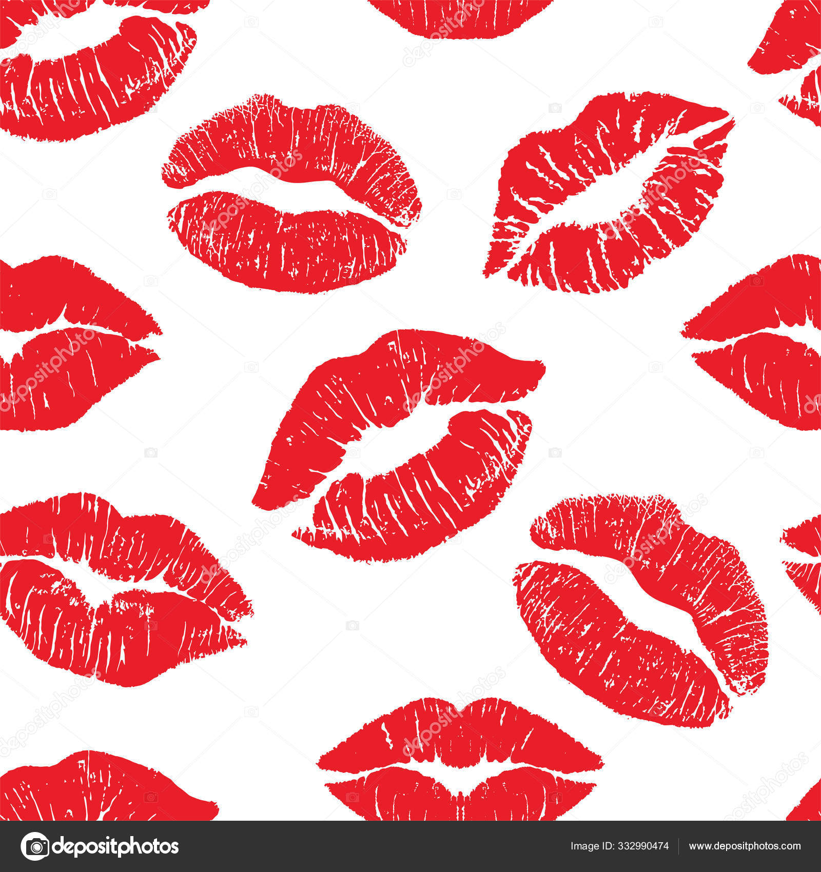 ícones Vetoriais Para Imprimir Lábios De Mulheres. Ilustração De Um Beijo  Com Batom Vermelho Ilustração do Vetor - Ilustração de elemento, sensual:  231709339