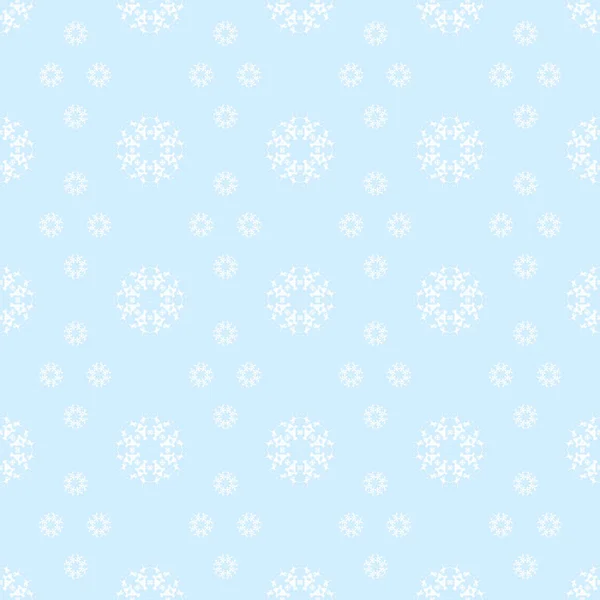 冬デザインの抽象的なシームレス パターン — ストックベクタ