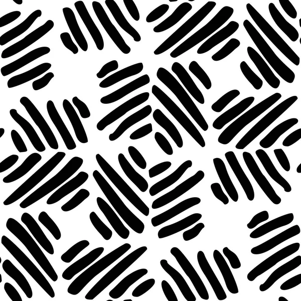 Siyah ve beyaz Dikişsiz etnik desen