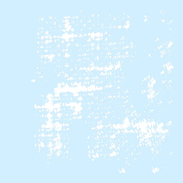 Blauwe Grunge stof rommelige Winter achtergrond — Stockvector