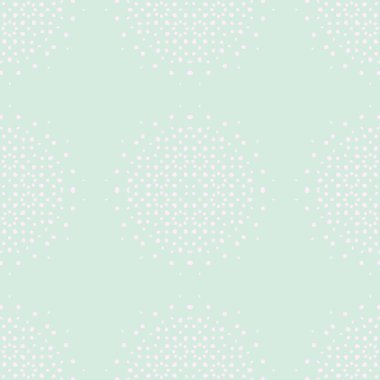 Bahar ihale renkli Seamless modeli. Daireler, noktalar ve noktalar