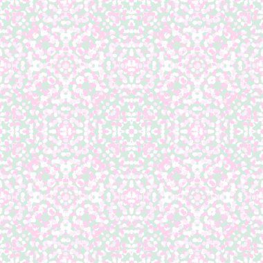 Bahar ihale renkli Seamless modeli. Daireler, noktalar ve noktalar