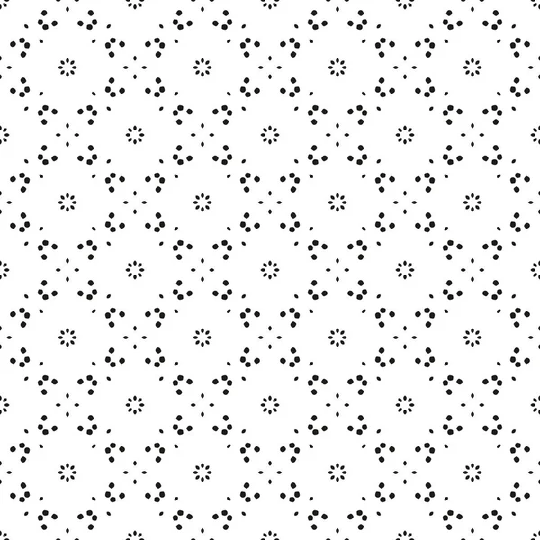 Circle Seamless Grunge Dust Messy Pattern. Easy To Create Abstract Vintage, Dotted, Scratched Effect With Grain And Noise — Stock Vector