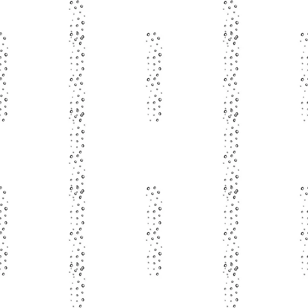 Hand getekend zwart-wit naadloze Grunge stof slordig patroon Wi — Stockvector