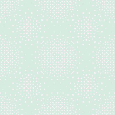 Bahar ihale renkli Seamless modeli. Daireler, noktalar ve noktalar