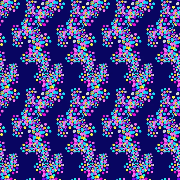 Γεωμετρική απρόσκοπτη patternin ρετρό στυλ Μέμφις, μόδα της δεκαετίας του 80 - — Διανυσματικό Αρχείο