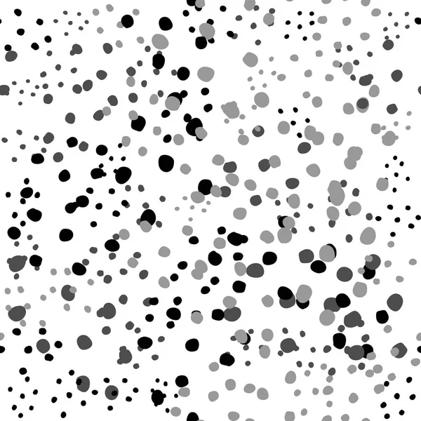 Circle Seamless Grunge Dust Disordinato Pattern. Facile da creare Astrale — Vettoriale Stock