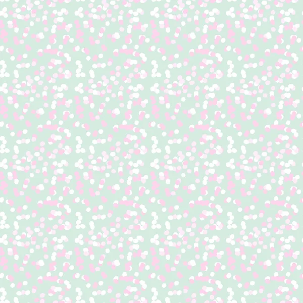 Spring Tender Colorful Seamless Pattern (dalam bahasa Inggris). Lingkaran, Tanda dan Titik - Stok Vektor