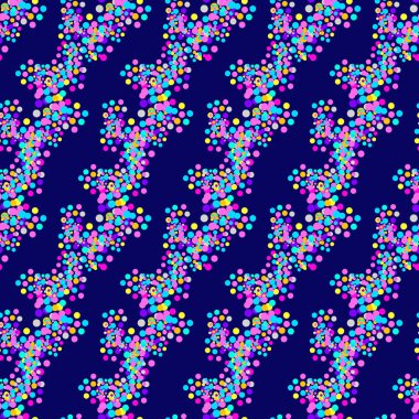 Geometrik retro memphis tarzı, moda 80s patternin sorunsuz - 