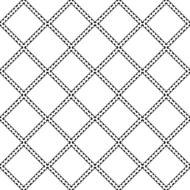 Siyah ve beyaz Dikişsiz etnik desen