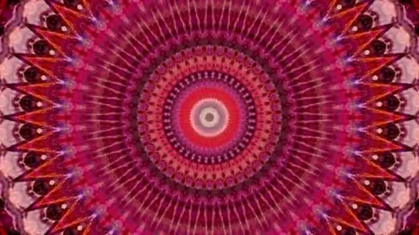 Belle Art Thérapie Originale Mouvement Mandala Psychothérapie Boucle Sans Couture — Video