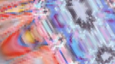 Soyut tarzda hareketli arkaplan görüntüleri sağlıklı bir zihinsel denge duygusu bul ya da geri getir. Parlayan şekiller uzayda döner ve hızlı hareket eder. Alternatif terapi için kullanılabilir - sanat pratiği.