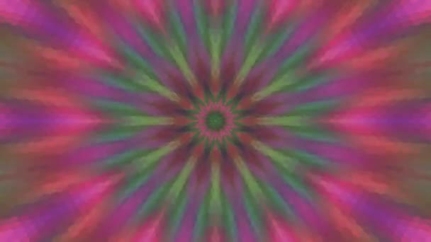 Όμορφη Αρχική Θεραπεία Τέχνη Κινείται Mandala Ψυχοθεραπεία Χωρίς Ραφή Γεωμετρικά — Αρχείο Βίντεο