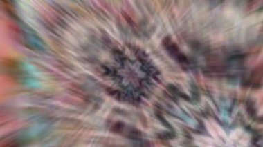 Modayı takip eden renkli orijinal soyut sanat akışının rüya gibi hayali arkaplanı. Kusursuz döngü psikoterapisi.