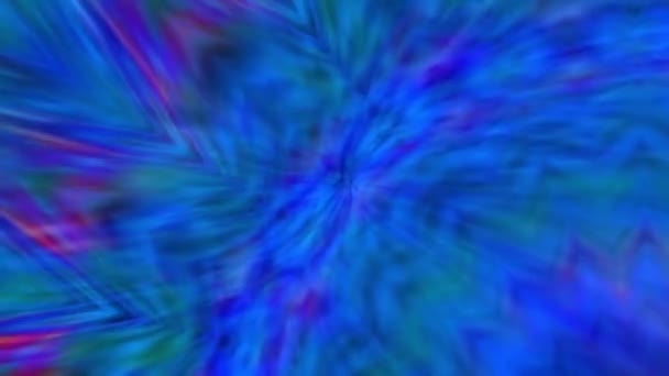 Сказочный Dreamlike Psychedelic Blur Кадры Фона Движения Поверхности Модной Красочной — стоковое видео