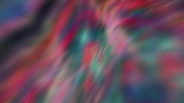 Abstract Blurred Animation Color Moving Seamless Footage Inglés Concepto Patrón — Vídeo de stock