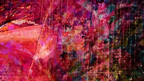 Fabulous Dreamlike Psychedelic Blur Footage Hintergrund Der Bewegungsfläche Der Trendigen — Stockvideo